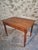 Wood Antique French Oak Desk Table with Drawers, 1920s For Sale - Image 7 of 18