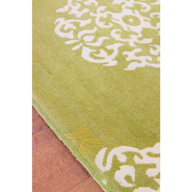 Madeline Weinrib Green "Mandala" Rug 6' x 9' Chairish