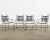 Mid-Century Modern Set of Four Mario Papperzini Style Iron Bronze Garden Dining Chairs For Sale - Image 3 of 12