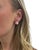 1950s Vintage Angel Skin Coral and Diamond Convertible Drop Earrings, Pair For Sale - Image 5 of 6