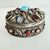 Textile 20th Century Egyptian Silver Jeweled Box For Sale - Image 7 of 12