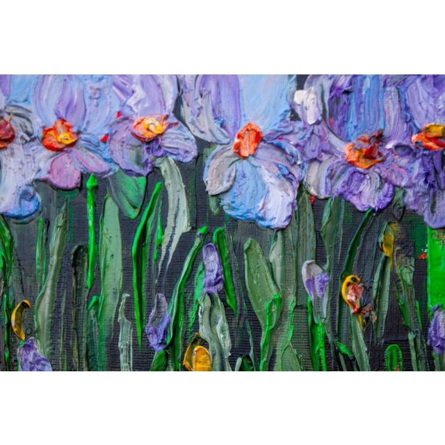 This original artwork is hand-painted in oil on canvas using an expressive impasto technique. Created with a palette knife...