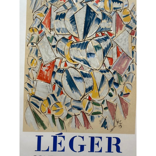 Fernand Léger (1881–1955), Contrastes De Formes Exhibition Poster (1962) For Sale - Image 9 of 13