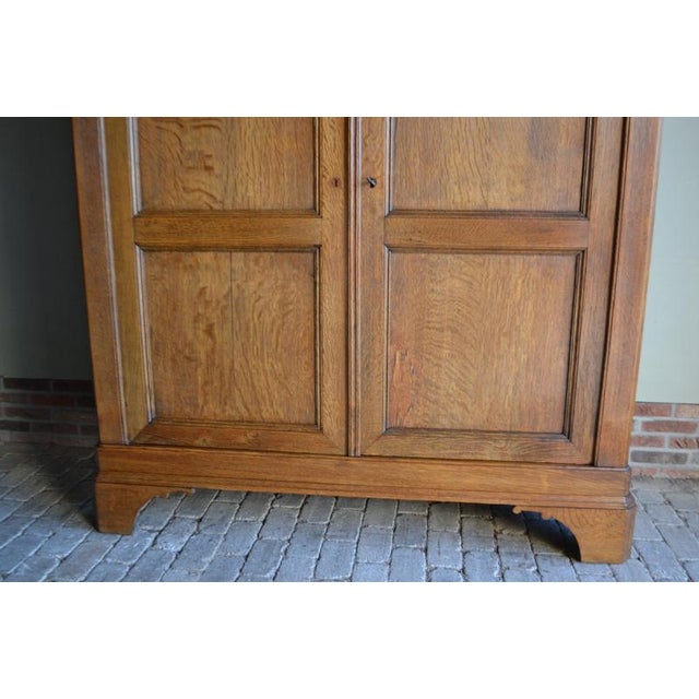 Antique Oak Cabinet by Louis Philippe, 1850 For Sale - Image 4 of 10