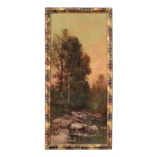 Marko, Impressionist Landscape, 1890, Oil on Canvas For Sale