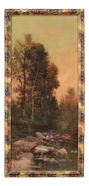 Marko, Impressionist Landscape, 1890, Oil on Canvas