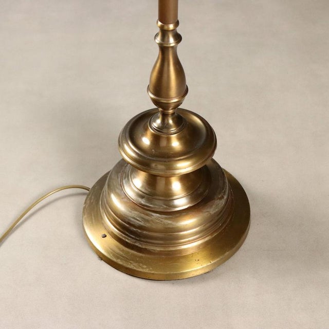 Brass Floor Lamp, 1950s For Sale - Image 9 of 10