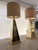 Pyramid Lamps in Brass, 1980s, Set of 2 For Sale - Image 17 of 18