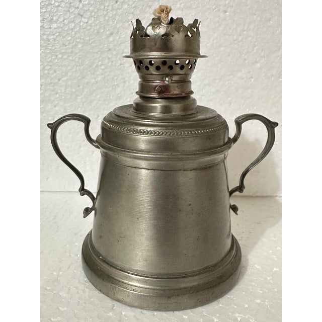 Mid 20th Century Vintage Mid 1900s International Silver Company Oil Lantern For Sale - Image 5 of 11