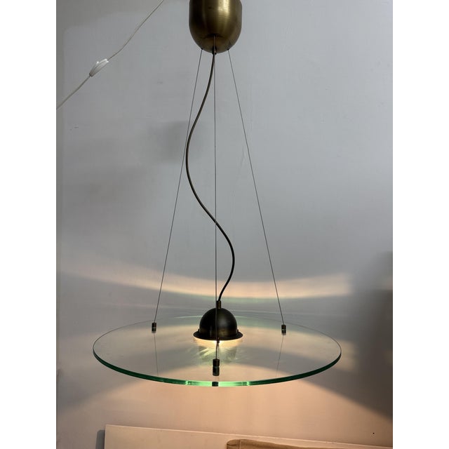 Mid-Century Modern Space Age UFO Pendant from Sölken Leuchten, 1970s For Sale - Image 3 of 18
