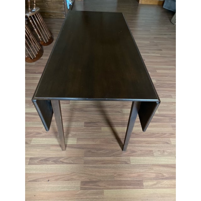 1980s Hitchcock Drop Leaf Dining Table Chairish