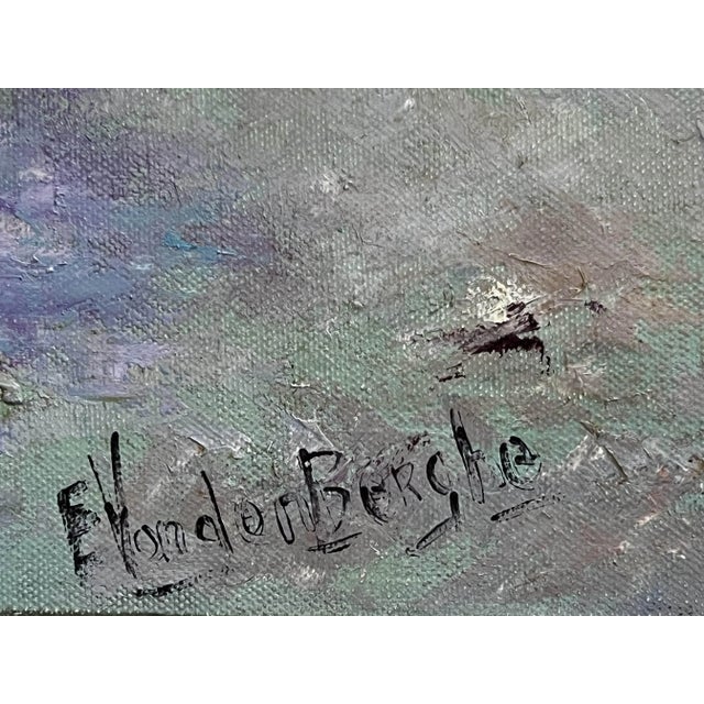 René Alphonse Van Den Berghe, Erik the Belgian, 1990s, Oil on Canvas For Sale - Image 3 of 6