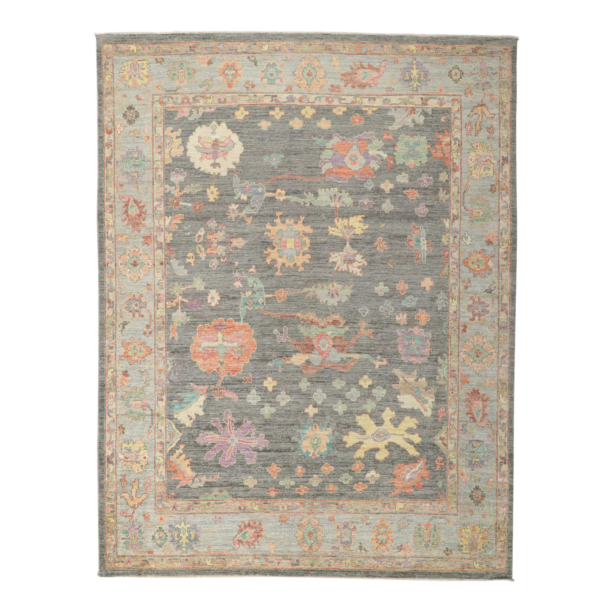 Oushak Area Rug, 08'00 X 10'05 | Chairish