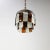 We offer this Feders hand blown glass chandelier designed by Felipe Delfinger, Feders, Cuernavaca, Mexico. Using recycled...