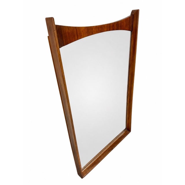 An icon of mid-century American design, this circa 1960 Kent Coffey PERSPECTA wall mirror showcases the collection’s...
