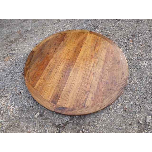 Wood 1800's Chestnut Country Dining Table. Seat 8 + For Sale - Image 7 of 7