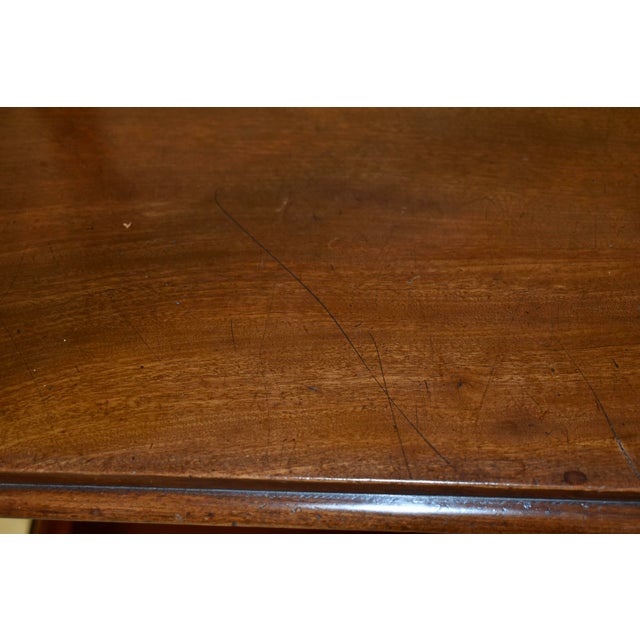 Wood 19th Century English Mahogany Dessert Buffet For Sale - Image 7 of 9
