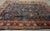1930s 1930s Blue Navy Floral Antique Persian Sarouk Farahan Carpet 8'8" X 12'8" Woven Wool Rug For Sale - Image 5 of 9