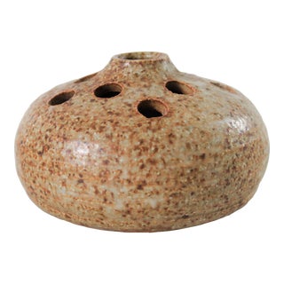 Vintage Studio Pottery Flower Frog For Sale