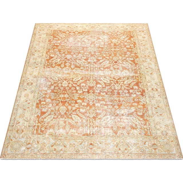 1920s Persian Mahal Rug For Sale In Los Angeles - Image 6 of 6