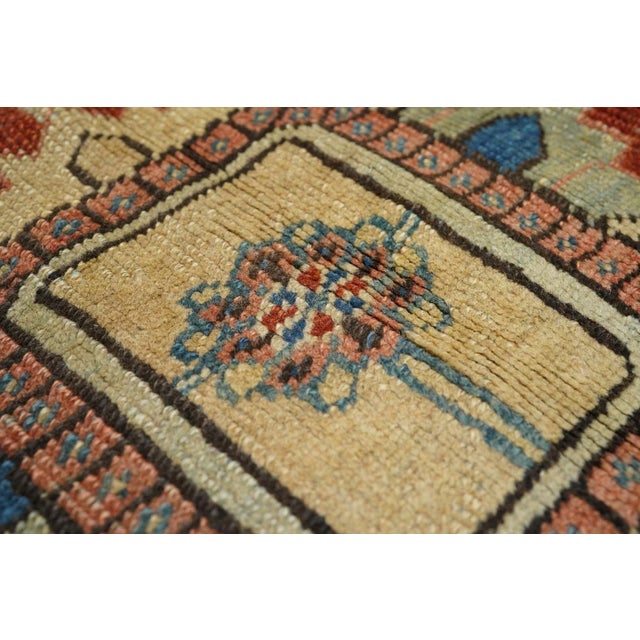 Late 18th Century Antique Serapi Rug 10'1'' x 13'5'' For Sale - Image 9 of 11