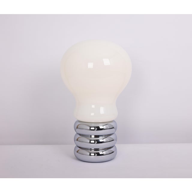 1960s Mid-Century Modern German Giant Bulb by Ingo Maurer, 1960s For Sale - Image 5 of 12