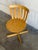 Wood Mid 20th Century Edsbyverken Beechwood Swivel Chair Mid-Century Modern For Sale - Image 7 of 9
