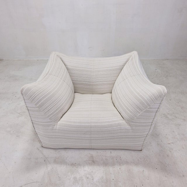 White Le Bambole Lounge by Mario Bellini for B&B Italia, 1980s For Sale - Image 8 of 15