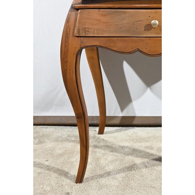 Louis XV Red Cherry Table, 1920s For Sale - Image 14 of 18