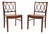 Vintage Danish Chairs by Ole Wanscher, 1960, Set of 2 For Sale