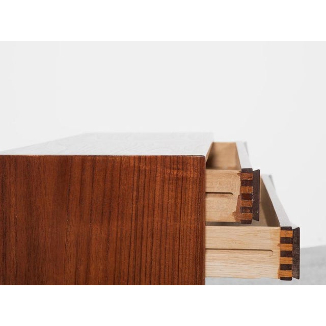 Mid-Century Danish Chest of Drawers in Teak by Niels Clausen for NC Møbler, 1960s For Sale - Image 3 of 10