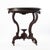 Victorian Oval Victorian Walnut Marble Top Table For Sale - Image 3 of 17