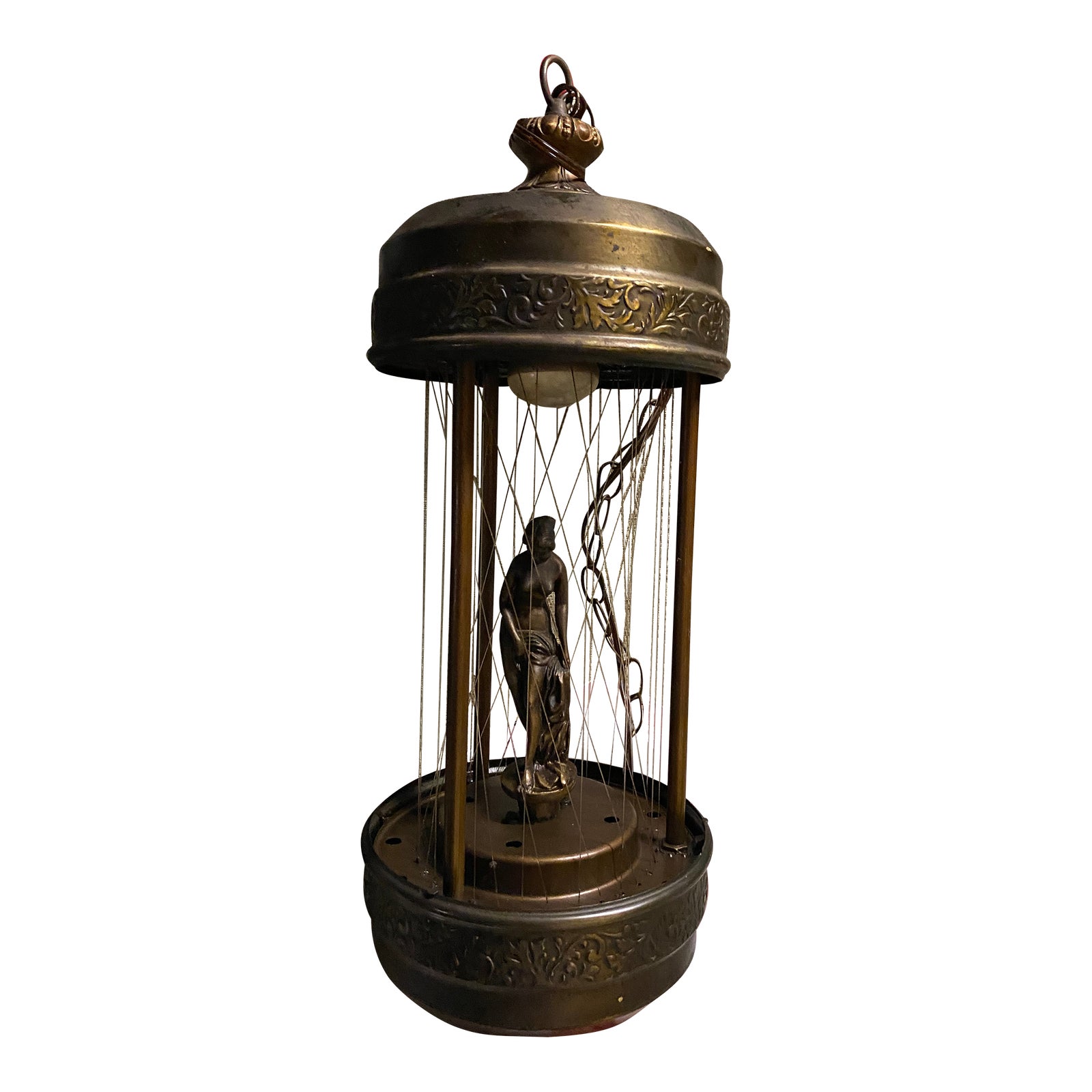 Mid 19th Century Naked Lady Oil Lamp/Fountain Chairish