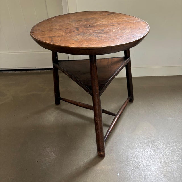 Antique Wooden Tripod Side Table, Late 18th Century For Sale - Image 5 of 13