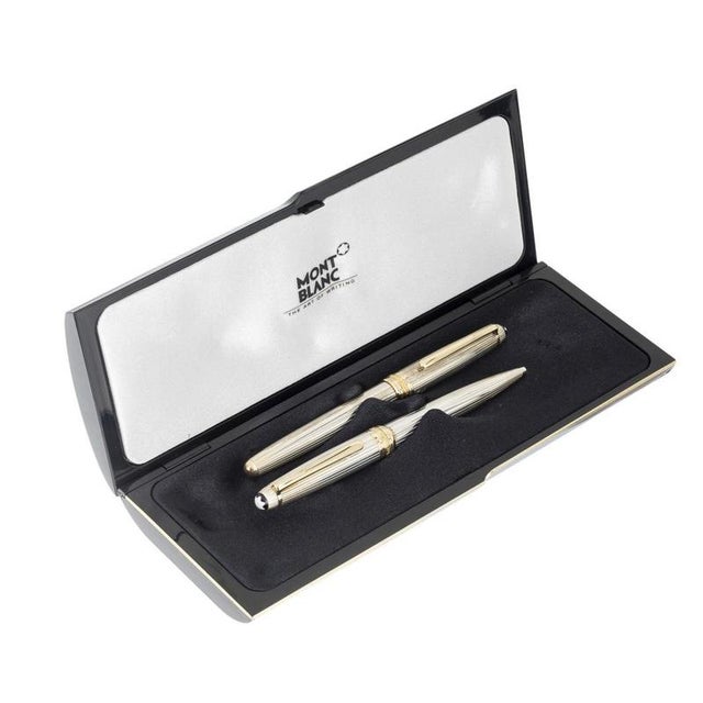 Pens in Silver from Montblanc, Set of 2 For Sale - Image 6 of 6