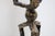Dutch Brutalist Hand-Crafted Floor Lamp in Brass and Metal, 1980 For Sale - Image 6 of 12