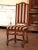 Set of Six French Louis XIII Style Beech Dining Chairs With Os De Mouton For Sale - Image 9 of 13