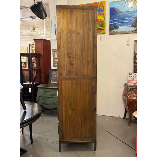 2010s Noir Furniture Jones Armoire For Sale - Image 5 of 12
