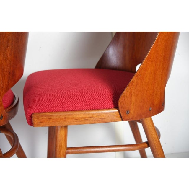 Dining Chairs by Oswald Heardtl for Ton, Set of 4 For Sale - Image 9 of 18