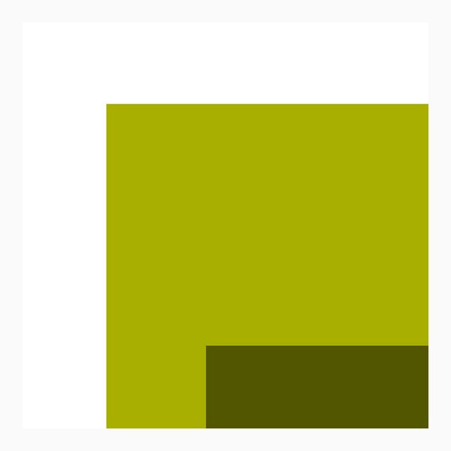 The Interaction of Black and Leaf Green Fine Art Print 25" X 30" by Liz Roache For Sale - Image 4 of 6