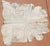 Off-white Hand-Crafted White Cowhide Rug from Argentina, Folk Art Style, 1980 For Sale - Image 8 of 18