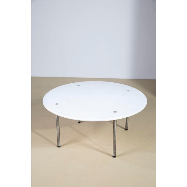 Marble Topped Low Table by Erwin and Estelle Laverne for Laverne International, 1960 For Sale - Image 4 of 10