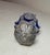 Antique 1800's European Cut to Clear Crystal Sterling Silver Perfume Bottle Jar For Sale - Image 9 of 15