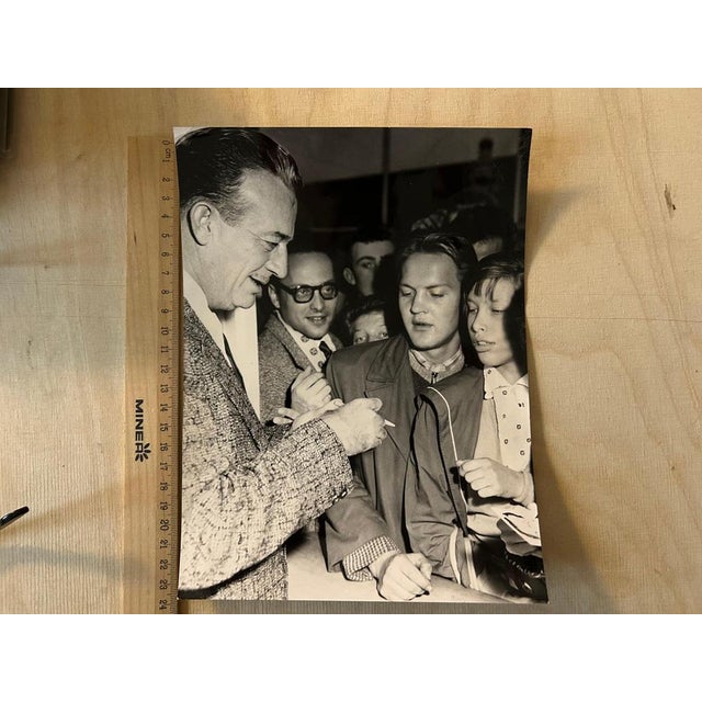 Walter Walt Disney, Original Press Images, 1950s, Photographs, Set of 7 For Sale - Image 7 of 14