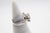 Silver Late 19th Century Platinum Old European-Cut Diamond Ring, Size 6.75 For Sale - Image 8 of 13