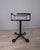 Vintage Trolley Table in Black Metal and Glass from Allegri For Sale - Image 13 of 14