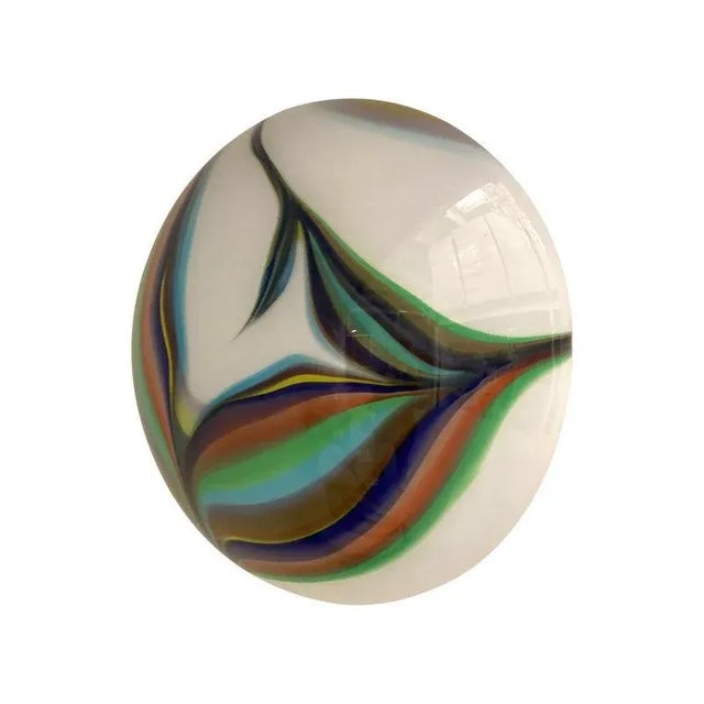 White Murano Glass Wall Sconces by Simoeng, Set of 2 For Sale - Image 12 of 13