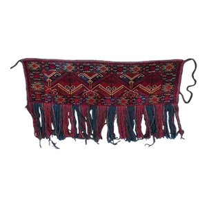Vintage Afghan Wall Hanging / Tribal Decor