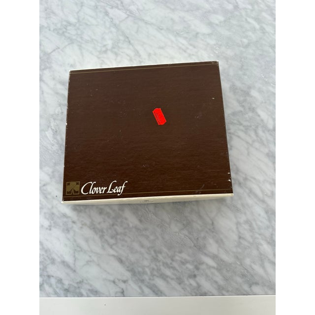 1980s 6 Floral Cork Table Mats For Sale - Image 4 of 9