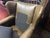 Animal Skin Early 21st Century Stickley Leather Wing Chair and Ottoman Set For Sale - Image 7 of 7